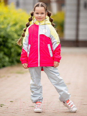 Комплект прогулочной детской одежды Batik Ника 511-23в-1 (р.104-56, розовый)