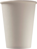 Набор бумажных стаканов Паксервис 300мл / НВ90-430 (100шт, белый) - 