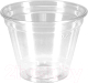 Набор одноразовых стаканов Паксервис Шейкер ПЭТ 200мл / 285036 (100шт, прозрачный) - 