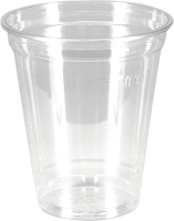 Набор одноразовых стаканов Паксервис Шейкер ПЭТ 300мл / 284965 (100шт, прозрачный) - 
