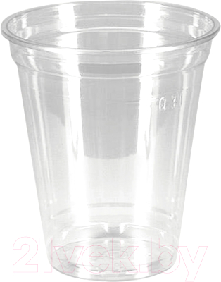 Набор одноразовых стаканов Паксервис Шейкер ПЭТ 300мл / 284965 (100шт, прозрачный)