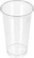 Набор одноразовых стаканов Паксервис Шейкер ПЭТ 500мл / 385037 (1000шт, прозрачный) - 