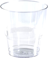 Набор одноразовых стаканов Паксервис Кристалл ПС 200мл / 286645 (100шт, прозрачный) - 