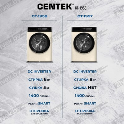 Купить Стирально-сушильная машина Centek CT-1958  