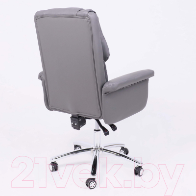 Кресло офисное AksHome Homer Eco (темно-серый)
