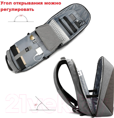 Рюкзак Tigernu T-B3351 (черный)