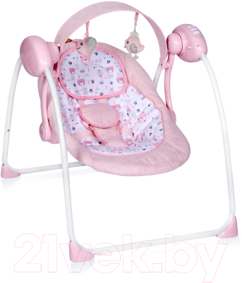 Качели для новорожденных Lorelli Portofino Pink / 10090061903