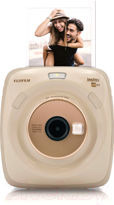 Фотоаппарат с мгновенной печатью Fujifilm Instax Square 20 (бежевый)