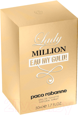 Туалетная вода Paco Rabanne Lady Million Eau My Gold! (50мл)
