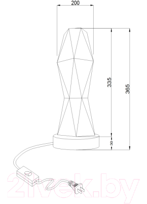 Прикроватная лампа Maytoni Simplicity MOD231-TL-01-W