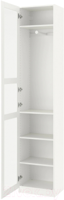 Шкаф-пенал с витриной Ikea Пакс 491.710.43