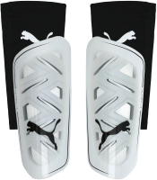 Щитки футбольные Puma Ultra Flex Sleeve (L, черный/белый) - 