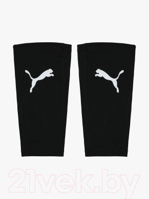 Щитки футбольные Puma Ultra Flex Sleeve (L, черный/белый)