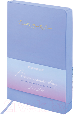 Ежедневник Brauberg Pastel 2024 / 114965 (синий)