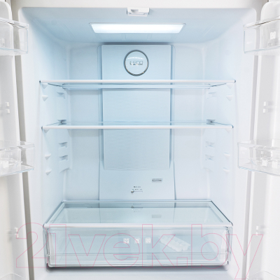 Холодильник с морозильником Centek CT-1749 NF Inox Inverter