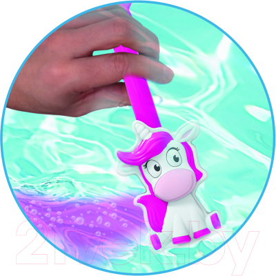 Игрушка для ванной Craze Inkee Волшебная палочка-единорог / 40478.6 (розовый)
