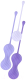 Набор шариков интимных Aibu S108V (сиреневый) - 