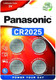 Комплект батареек Panasonic CR-2025EL/4B (4шт) - 