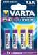 Миниатюра изображения товара Комплект батареек Varta LR03 / 06103 301 404