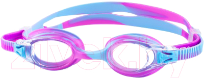Очки для плавания Indigo Sport Gressi IN350 (розовый/голубой)