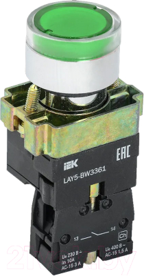 Кнопка для пульта IEK BBT50-BW-K06