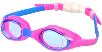 Очки для плавания Indigo Triton IN362 (синий/розовый/красный) - 