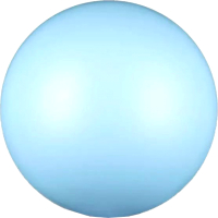 Мяч для художественной гимнастики Indigo IN367 (голубой) - 