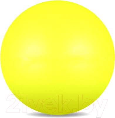 Мяч для художественной гимнастики Indigo IN367 (лимонный)
