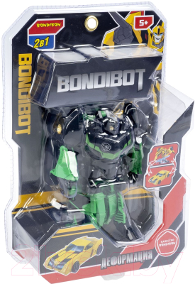 Робот-трансформер Bondibon Динозавр / ВВ6195 (зеленый)