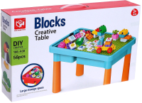 Развивающий игровой стол Kids Home Toys С конструктором и отсеком для хранения 188-A30 / 7120619 - 