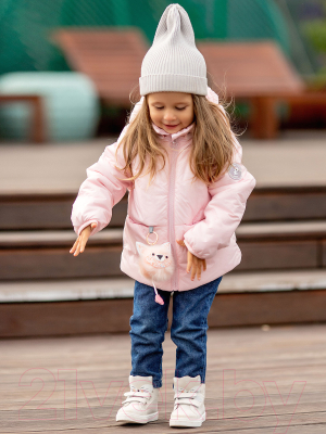 Куртка прогулочная детская Batik Люси 513-23в-2 (р-р 104-56, розовый)