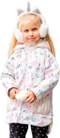 Куртка детская Batik Жизель 515-23в-2 (р-р 116-60, принт цветы) - 