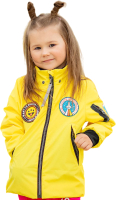 Куртка прогулочная детская Batik Лина / 514-23в-1 (р-р 80-48, лимонный) - 
