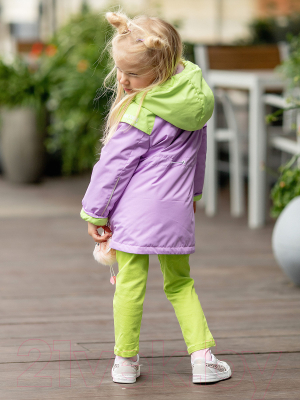Куртка прогулочная детская Batik Дания / 516-23в-1 (р-р 104-56, сиреневый)