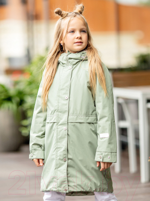 Куртка детская Batik Джанет 517-23в-1 (р-р 128-64, морозно-зеленый)