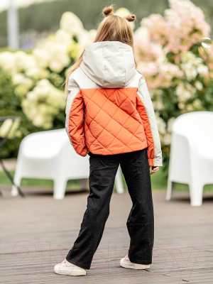 Куртка детская Batik Софи 518-23в-2 (р-р 140-72, оранжевый)