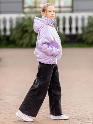 Куртка детская Batik Ася / 519-23в-1 (р-р 140-72, лиловый перламутр)