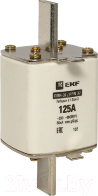 Изображение товара Предохранитель плавкий EKF PROxima fus-37/400/125
