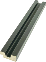 Финишная рейка для реечной панели Andlen Decor ПНп-38 Блэк (2800x29x12мм, правая) - 