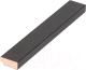 Финишная рейка для реечной панели Andlen Decor ПНп-43 Блэк (2800x29x12мм, правая) - 