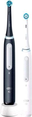 Набор электрических зубных щеток Oral-B iO4 DUO Black & White