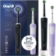 Набор электрических зубных щеток Oral-B Pro DUO Black-Pinc - 