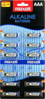Комплект батареек Maxell AAA LR03 / 790358 (12шт) - 