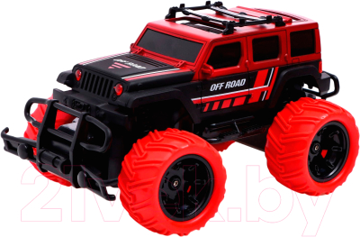 Радиоуправляемая игрушка Автоград Джип Бигфут HB-YY2004 / 7364913 (черный/красный)