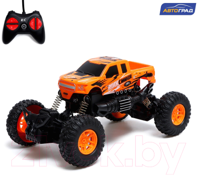 Радиоуправляемая игрушка Автоград Джип Пикап JC20-1A / 7753082 (оранжевый)