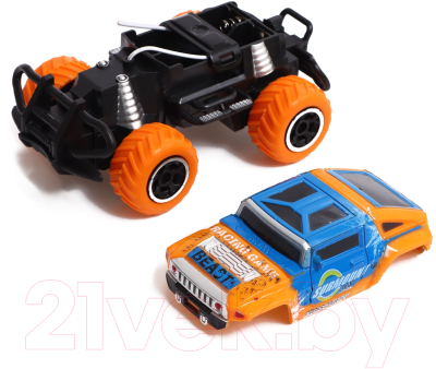 Радиоуправляемая игрушка Автоград Джип Граффити 6146V / 6936361 (оранжевый)
