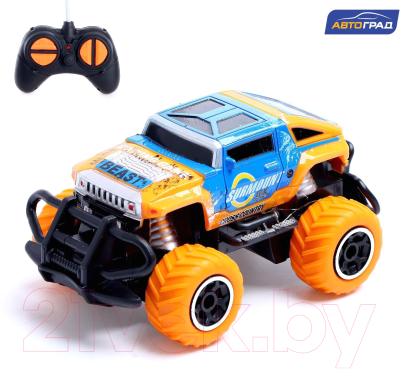 Радиоуправляемая игрушка Автоград Джип Граффити 6146V / 6936361 (оранжевый)
