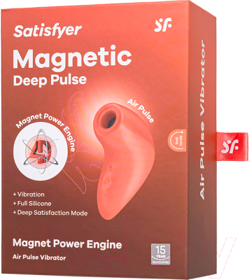Стимулятор Satisfyer Magnetic Deep Pulse / J2018-149-2 (коричневый)