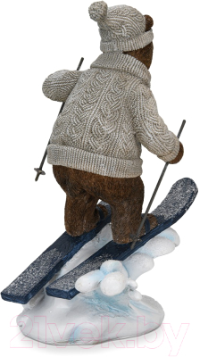 Статуэтка Fissman Медведь на лыжах 0222