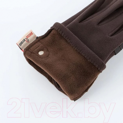 Перчатки Passo Avanti 501-W2231-7/5-DBW (темно-коричневый)